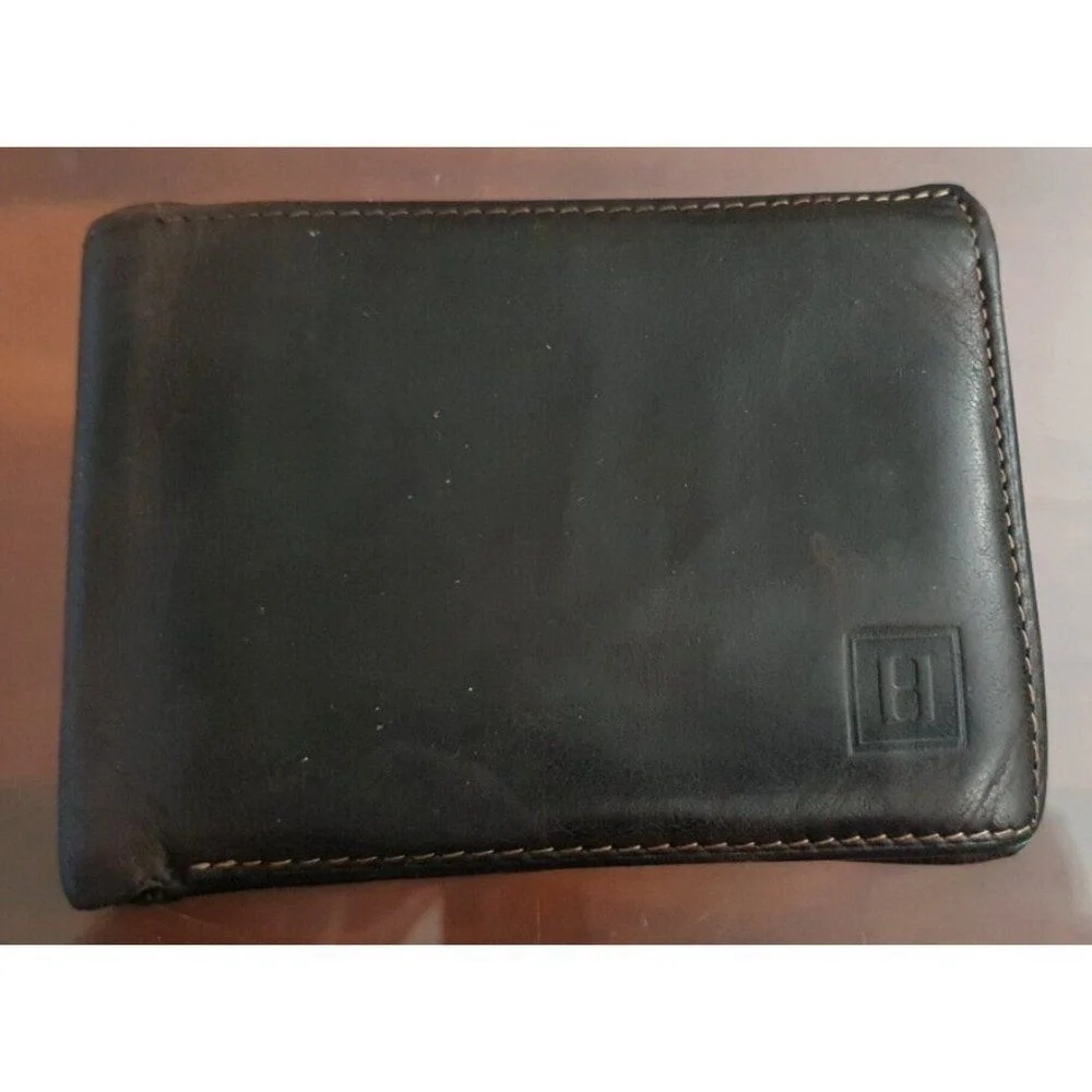 Hexagona Vintage Leather Wallet
